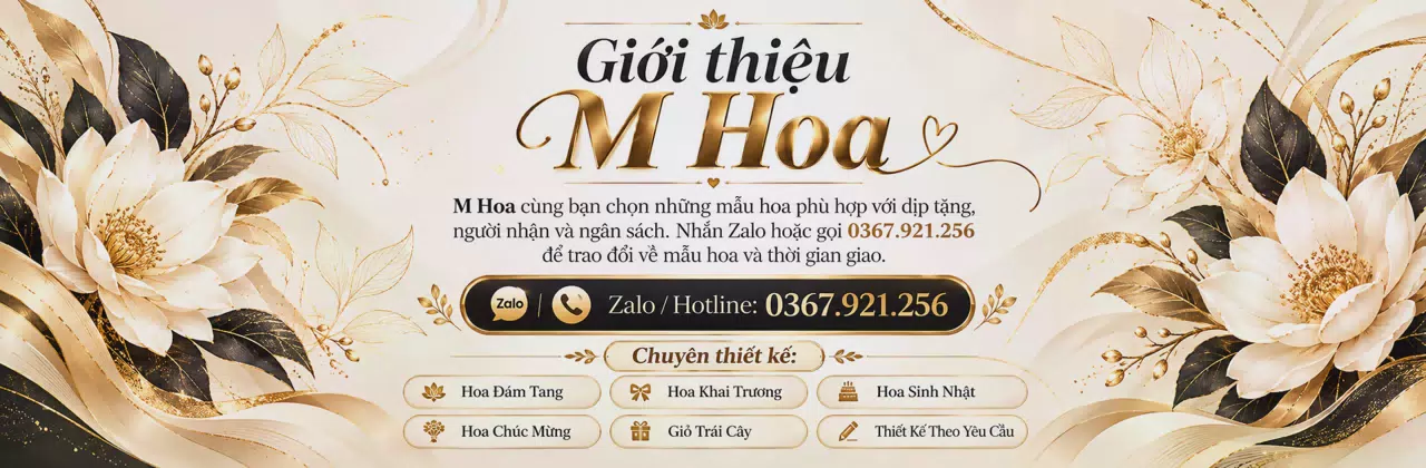 Ảnh bìa Shop hoa tươi Xã Yên Mô Ninh Bình - Cùng bạn gửi lời cảm ơn